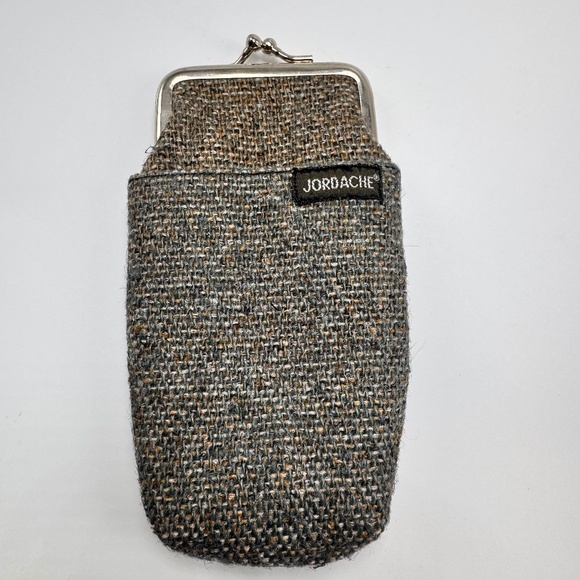 Jordache Tweed Cigarette Case from Eve Lights Gray - Picture 1 of 7